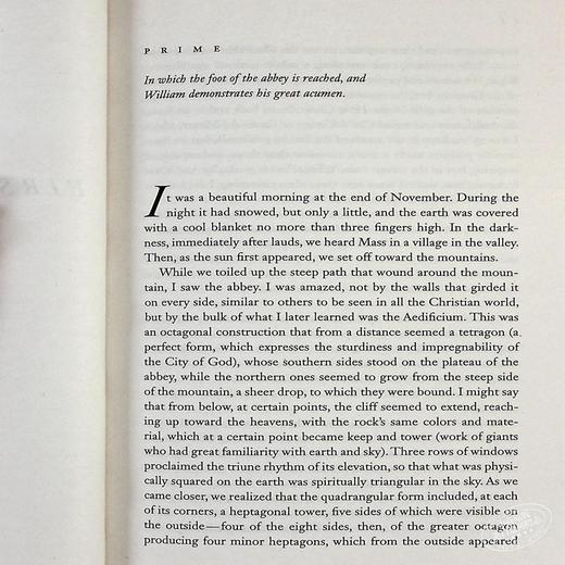 【中商原版】玫瑰的名字 The Name Of The Rose 英文原版 UmbertoEco 商品图7