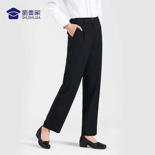 【女款凉感抗皱通勤裤/清仓】二代夏季通勤裤 垂感速干通勤裤 触感冰凉 不易褶皱裤子 商品图2