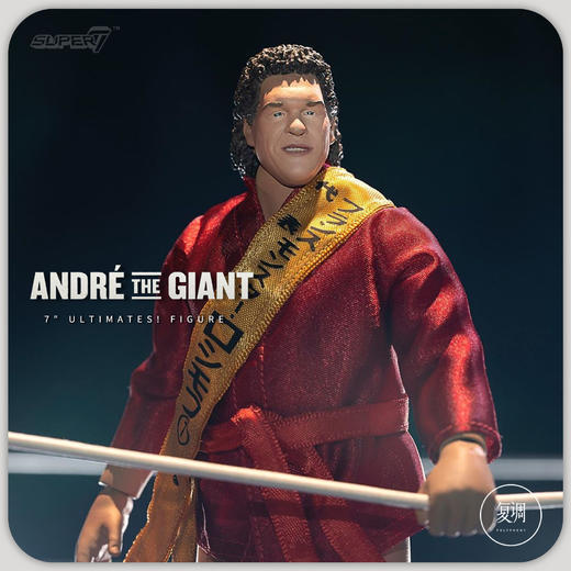 现货 Super7 巨人安德雷 终极系列 安德烈长袍 潮玩复古 商品图0