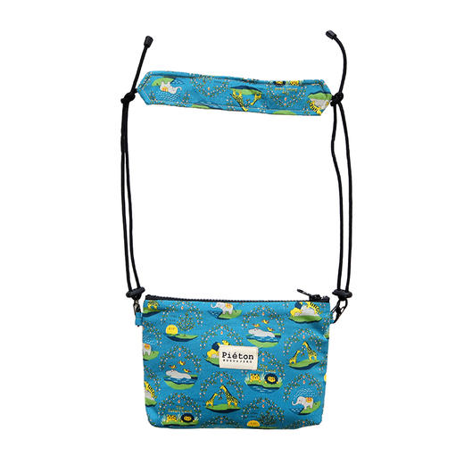 HUJI祤集pieton斜挎包插画动物动物园 商品图2