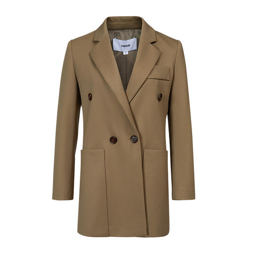VIMAGE纬漫纪秋冬新款时尚职业通勤百搭显瘦干练西装外套女V1603245 商品图4
