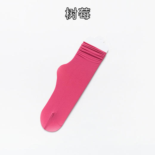 【5双装 柔软“天鹅绒”】堆堆袜中筒袜 ins纯色糖果女袜天鹅绒女士长筒袜子袜子女春夏 商品图14
