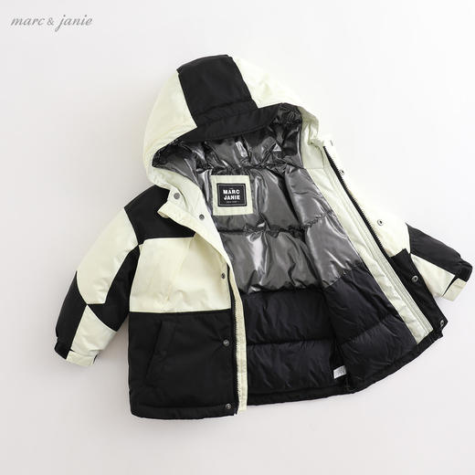 【蓄热保暖】马克珍妮冬装男童户外防寒羽绒服儿童羽绒外套210900 商品图2