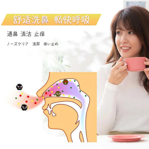 日本Nascool 电动洗鼻器 大人儿童宝宝小孩吸鼻电动通鼻 商品图1