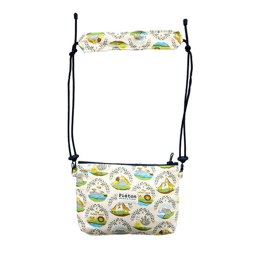 HUJI祤集pieton斜挎包插画动物动物园 商品图0