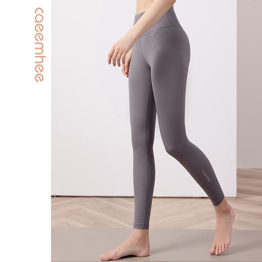 【断码捡漏】卡益高腰裸感九分裤KL03422瑜伽裤紧身健身裤 商品图2