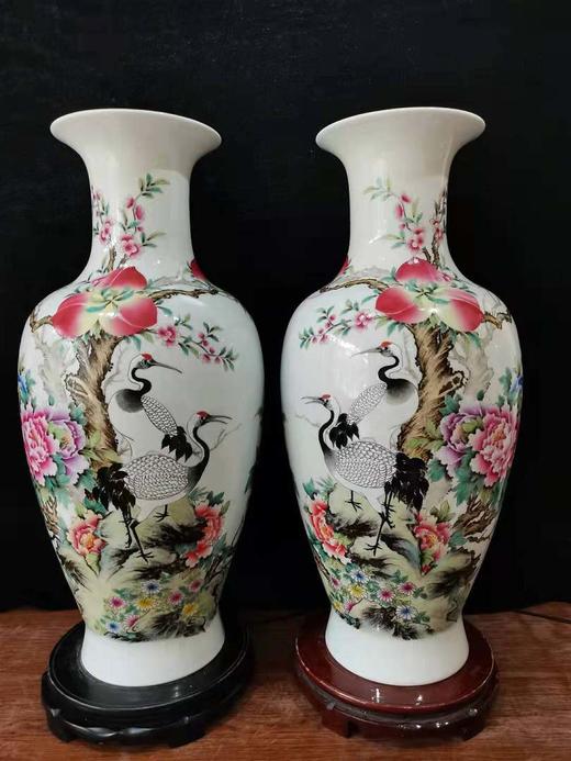 蔡昌辉：富贵长寿对瓶 商品图0
