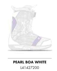 2122 SALOMON PEARL BOA WHITE WOMENS 23.5/37 商品图0