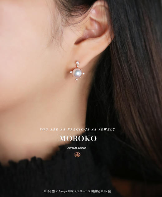 雪 | 耳钉 商品图0