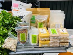 快乐返乡青年生态农场，面粉&莜面鱼鱼&小米&亚麻籽粉各种杂粮等