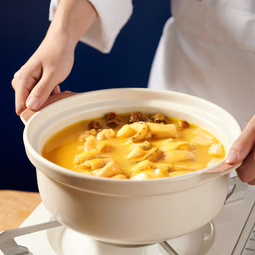 【拍一发二】极盏花胶鲍鱼鸡 金汤加热即食海鲜火锅礼盒装1.8kg 商品图4