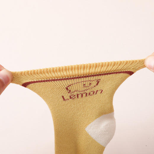 【3双装 保暖柔软亲肤】A类毛圈加厚婴儿袜子秋冬新款卡通字母拼色儿童袜子韩版新生儿宝宝袜 商品图3