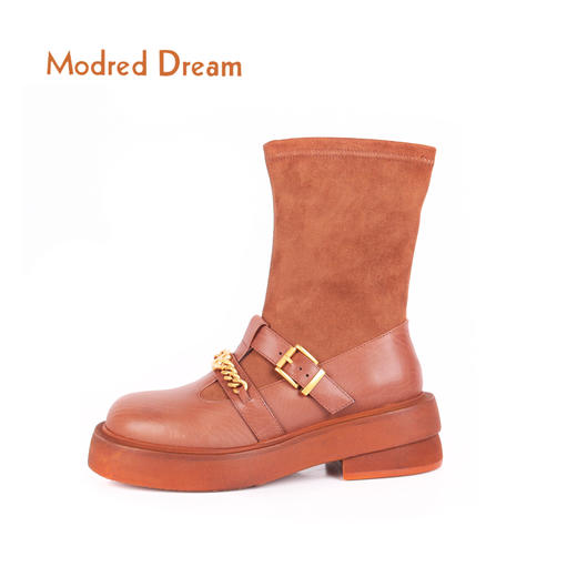 摩登名仕前卫高端时尚短靴M1503816 商品图2