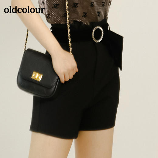 oldcolour早秋通勤百搭短裤女M31071123 商品图2