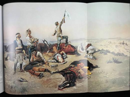 牛仔艺术家查尔斯·马里恩·拉塞尔画集 248幅插图（80幅彩色） 精装大16开 商品图9