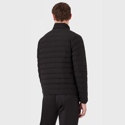 【一】EMPORIO ARMANI 阿玛尼 薄羽绒服 男羽绒服 黑色 8N1BQ2 1NLRZ 0999 商品图1