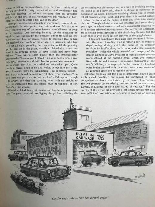 1964年7-12月 英国讽刺漫画杂志《笨拙》 数百幅插图 漆布精装16开 商品图8