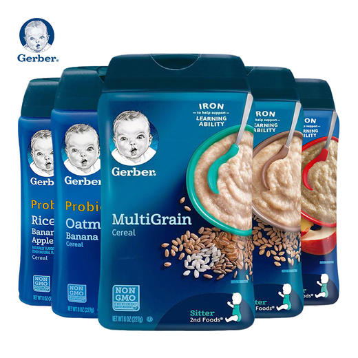 Gerber嘉宝 2段米粉227g（6个月以上） 商品图0