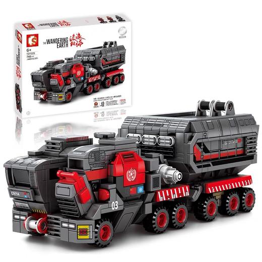 森宝积木流浪地球厢式运载车107029 商品图3