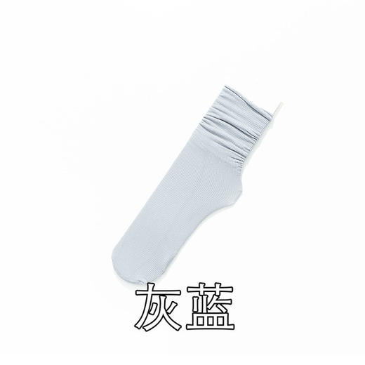 【5双装 柔软“天鹅绒”】堆堆袜中筒袜 ins纯色糖果女袜天鹅绒女士长筒袜子袜子女春夏 商品图11