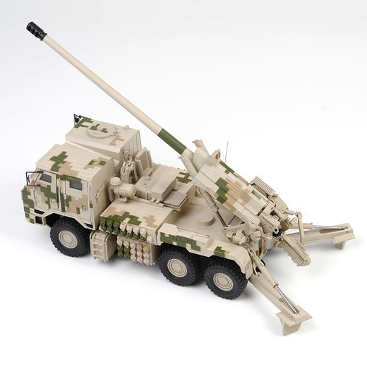 特尔博1:32PCL-181新型155车载加榴炮模型 合金卡车炮军事成品 商品图3