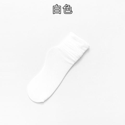 【5双装 柔软“天鹅绒”】堆堆袜中筒袜 ins纯色糖果女袜天鹅绒女士长筒袜子袜子女春夏 商品图7