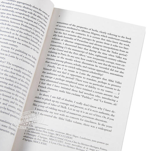 【中商原版】玫瑰的名字 The Name Of The Rose 英文原版 UmbertoEco 商品图3