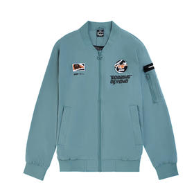 361度2021秋季新款男棒球服梭织单夹克潮流休闲百搭外套552139606