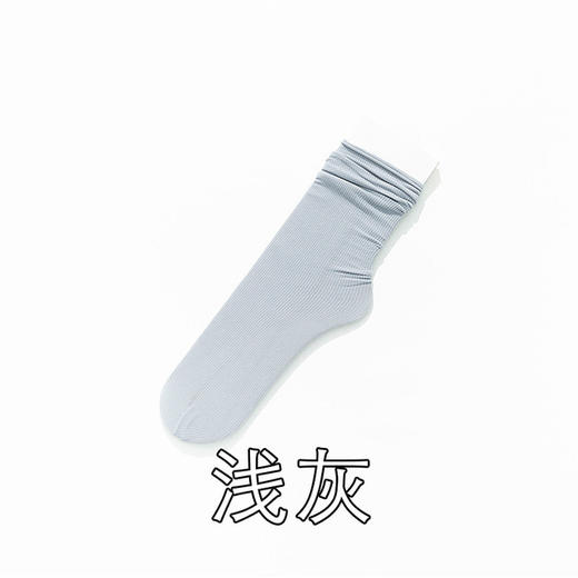 【5双装 柔软“天鹅绒”】堆堆袜中筒袜 ins纯色糖果女袜天鹅绒女士长筒袜子袜子女春夏 商品图9