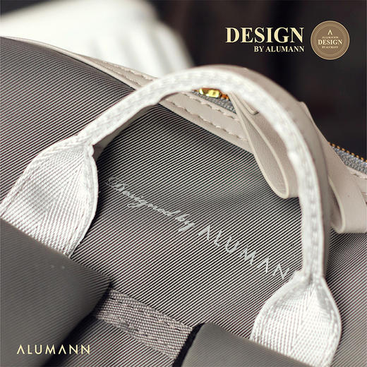 旅漫/Alumann 双肩包女新款时尚背包大容量潮流通勤简约书包 商品图2