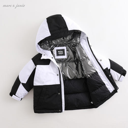 马克珍妮2021年新款冬装 男童户外防寒羽绒服 儿童羽绒外套213576 商品图2
