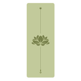 进口花语平衡版运动健身天然橡胶防滑瑜伽垫5MM