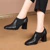 方头深口单鞋，大码时尚高跟鞋XYM-k417 商品缩略图0