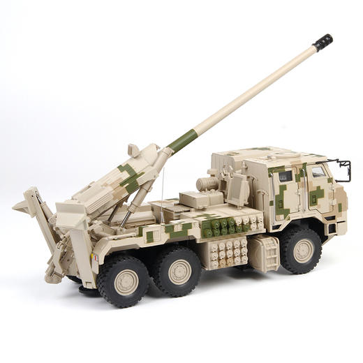 特尔博1:32PCL-181新型155车载加榴炮模型 合金卡车炮军事成品 商品图2