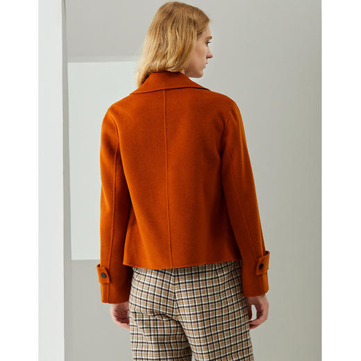 扣子故障 EITIE 爱特爱6414114 短款毛呢外套 商品图4