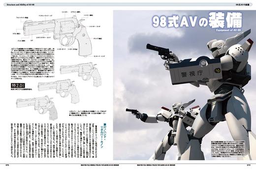 マスターファイル 機動警察パトレイバー 98式AVイングラム 商品图2