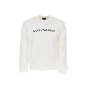 EMPORIO ARMANI 阿玛尼 男士卫衣 白色 8N1MR6 1JRIZ F109