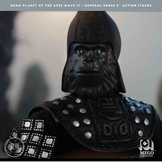 现货 Mego Planet of the Apes人猿星球 Ursus将军 8英寸 商品图1