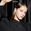 ZEGL爱心耳钉女2023年新款潮耳环高级感轻奢冷淡风925银针耳饰品 商品缩略图2