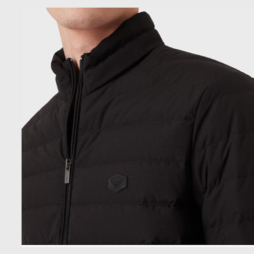 【一】EMPORIO ARMANI 阿玛尼 薄羽绒服 男羽绒服 黑色 8N1BQ2 1NLRZ 0999 商品图2