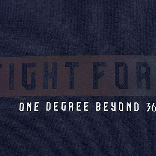 361度2021秋季新款男士圆领套头卫衣反光印花针织上衣552134814 商品图2