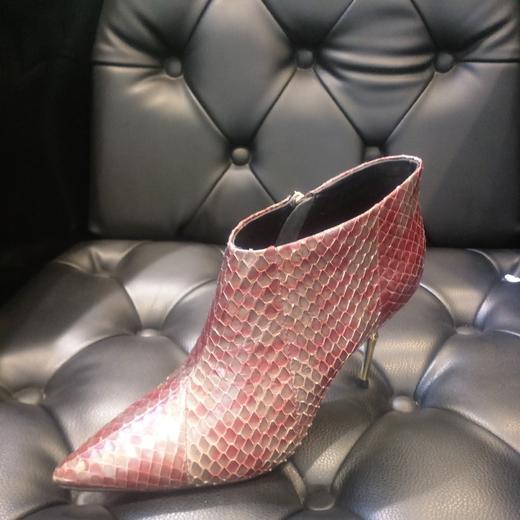 LFGJ  8501经典蛇皮小踝靴 商品图6