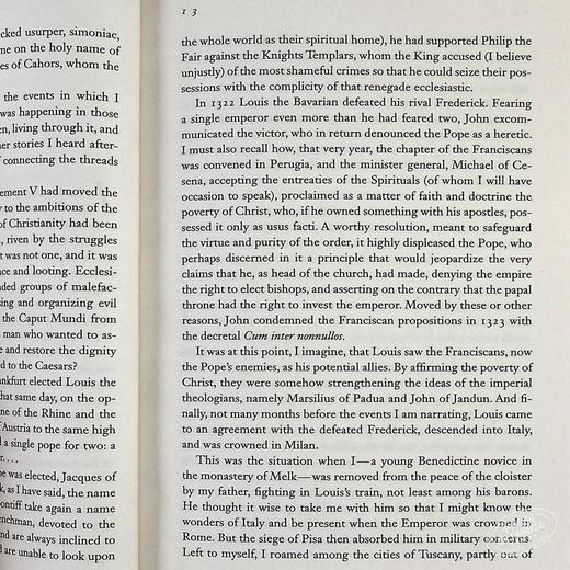 【中商原版】玫瑰的名字 The Name Of The Rose 英文原版 UmbertoEco 商品图4