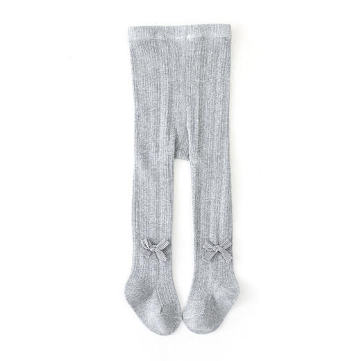 【竖条纹蝴蝶结连裤袜】A类女童打底裤秋冬新款纯色蝴蝶结儿童打底裤 新生婴儿宝宝连裤袜 商品图10