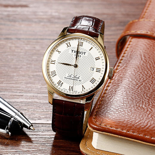 天梭(TISSOT)瑞士手表 力洛克系列机械表  商品图3