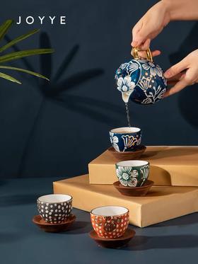 JOYYE四季茶具套装1壶4杯4杯托
