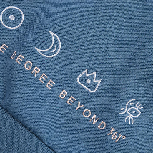 361度2021年秋季新款运动服连帽开襟卫衣562134835 商品图2