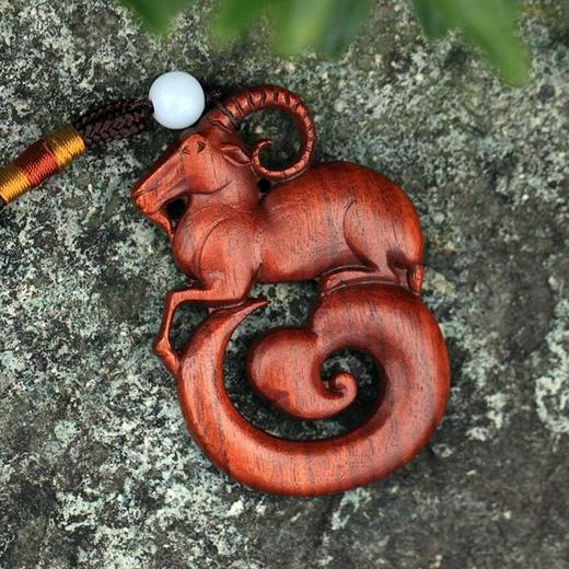 吉羊如意°酸枝挂件 商品图0