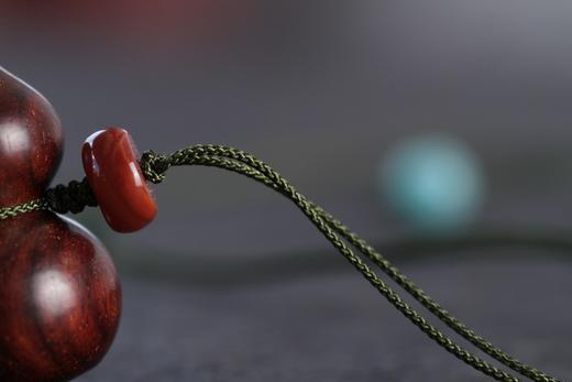 GJXJ0005 淡然丨小叶紫檀葫芦挂件 商品图3