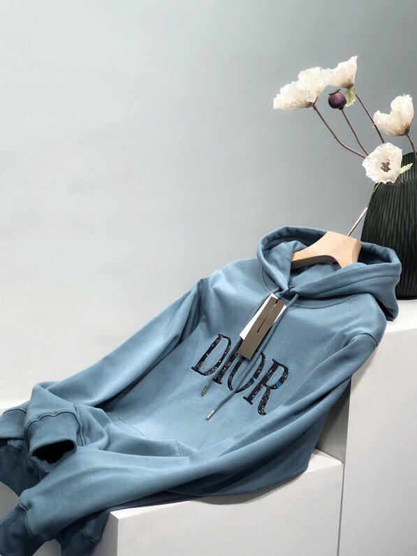 dior星空字母刺绣连帽卫衣88gx